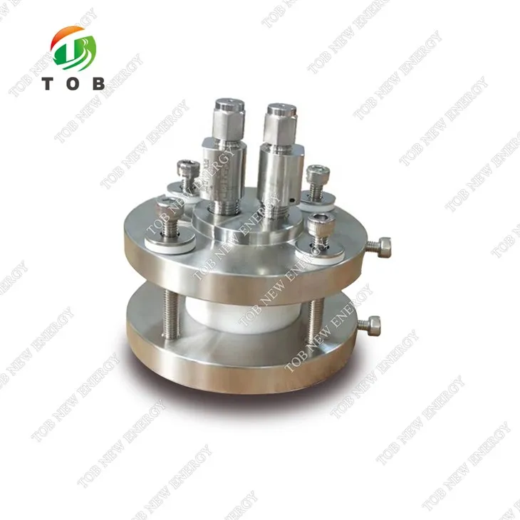 Delená testovacia bunka pre lítiovú vzduchovú batériu