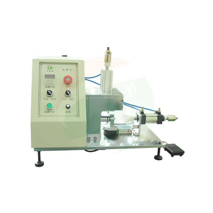 Superkondenzátor   nakláňanie   drážkovanie   drážka   stroj